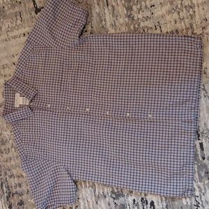 Men's Faded Glory Jeans Company Button Down Shirt Size Large